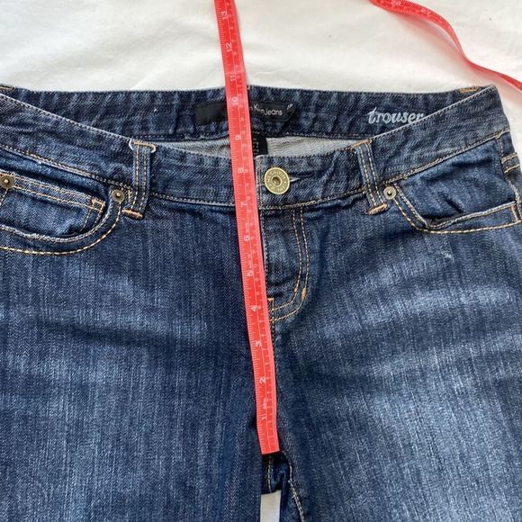 Vintage Calvin Klein Wide Leg Jeans Sz 10P - Picture 9 of 12